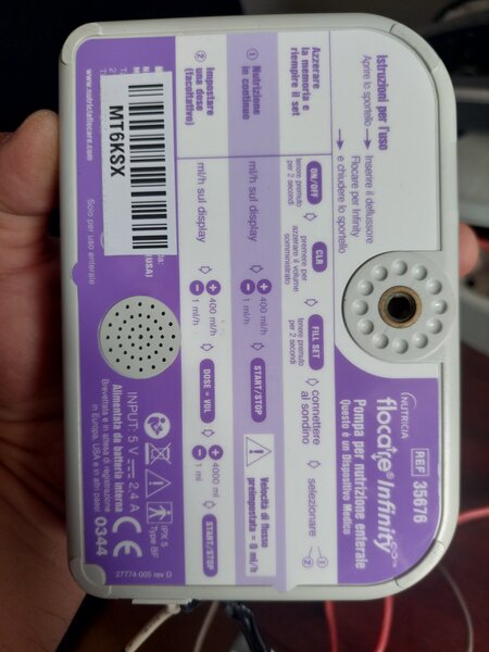 Pompa enterala Nutricia, pompa de hrana nutritie, de hranire de alimentatie